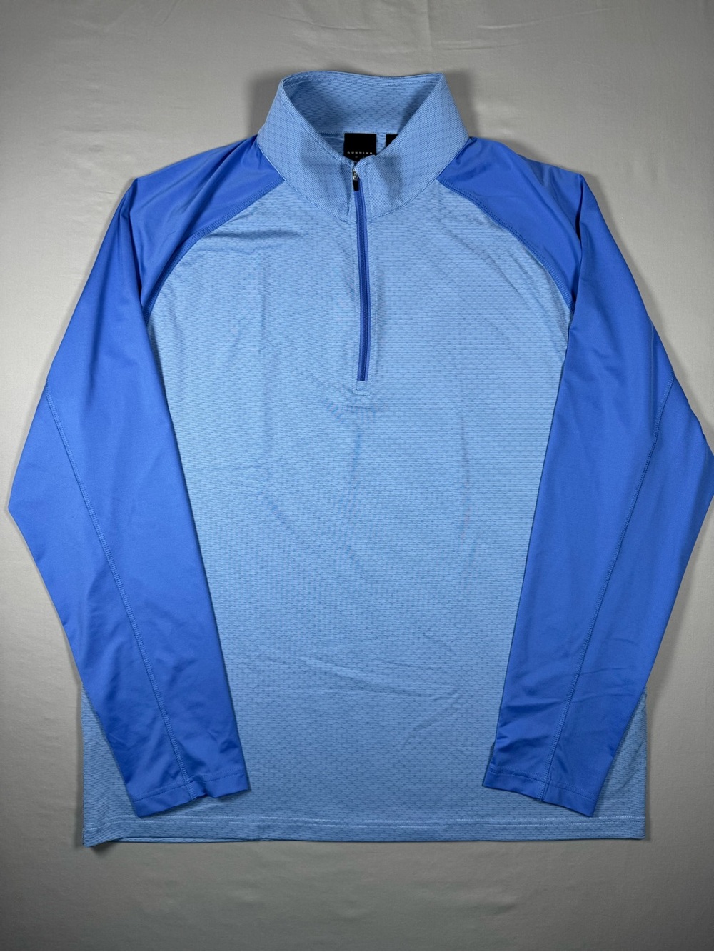 Dunning Golf Quarter Zip Performance Pullover Blue‎ XL